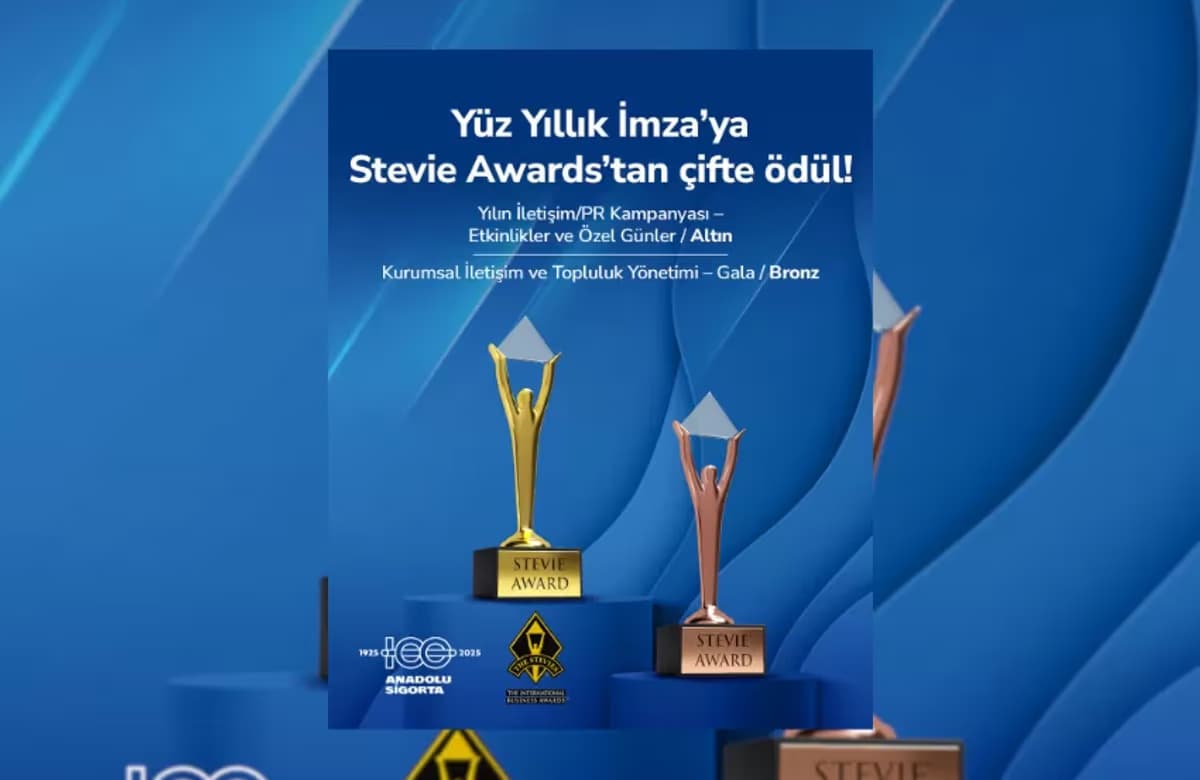 Anadolu Sigorta’ya Stevie Awards’tan iki ödül birden