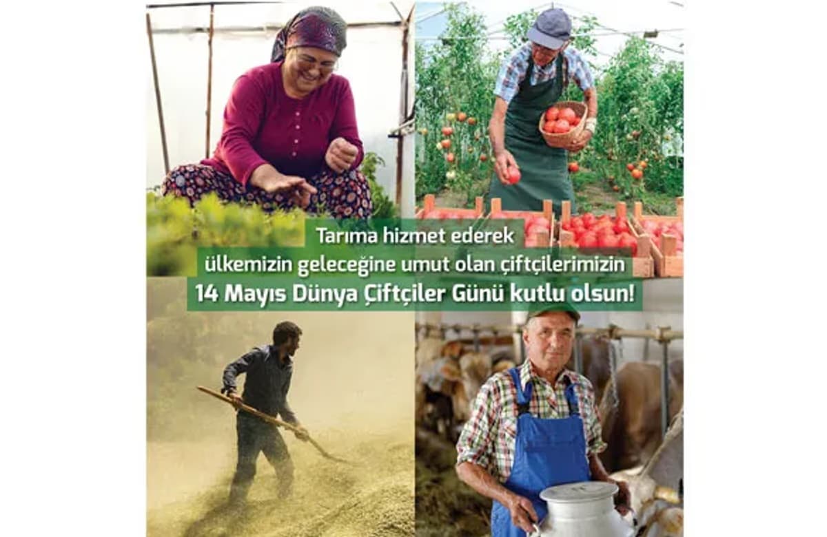 TARSİM: “Çiftçilerimizin Günü kutlu olsun”