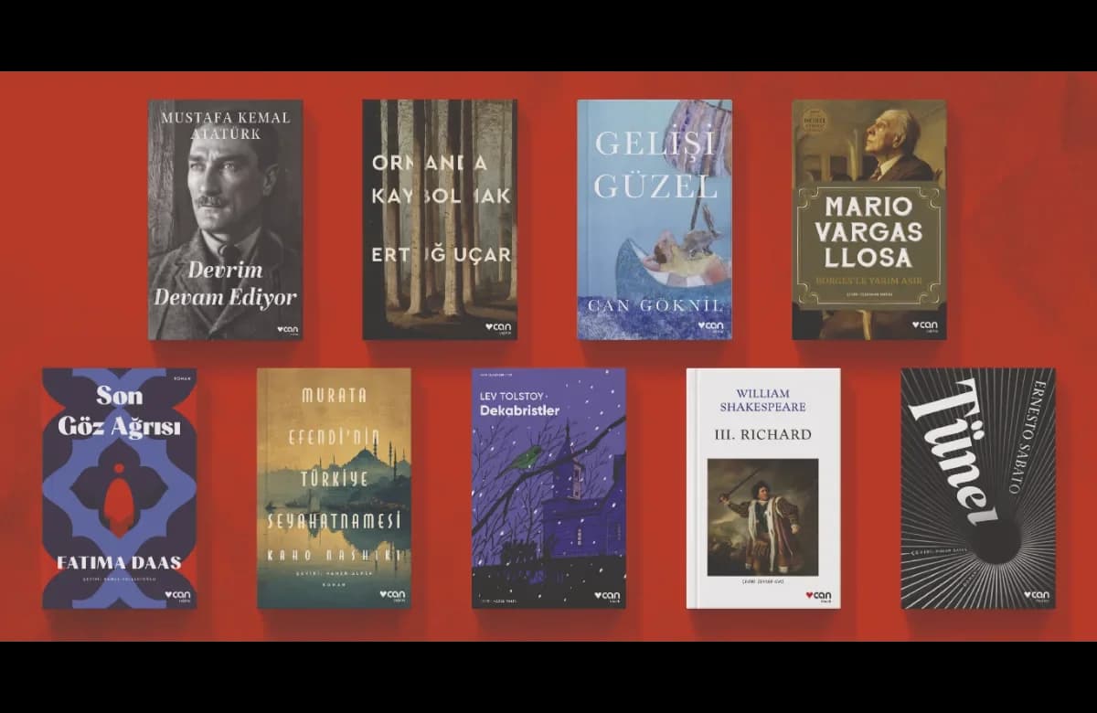 Can Yayınları nisan kitaplarını duyurdu