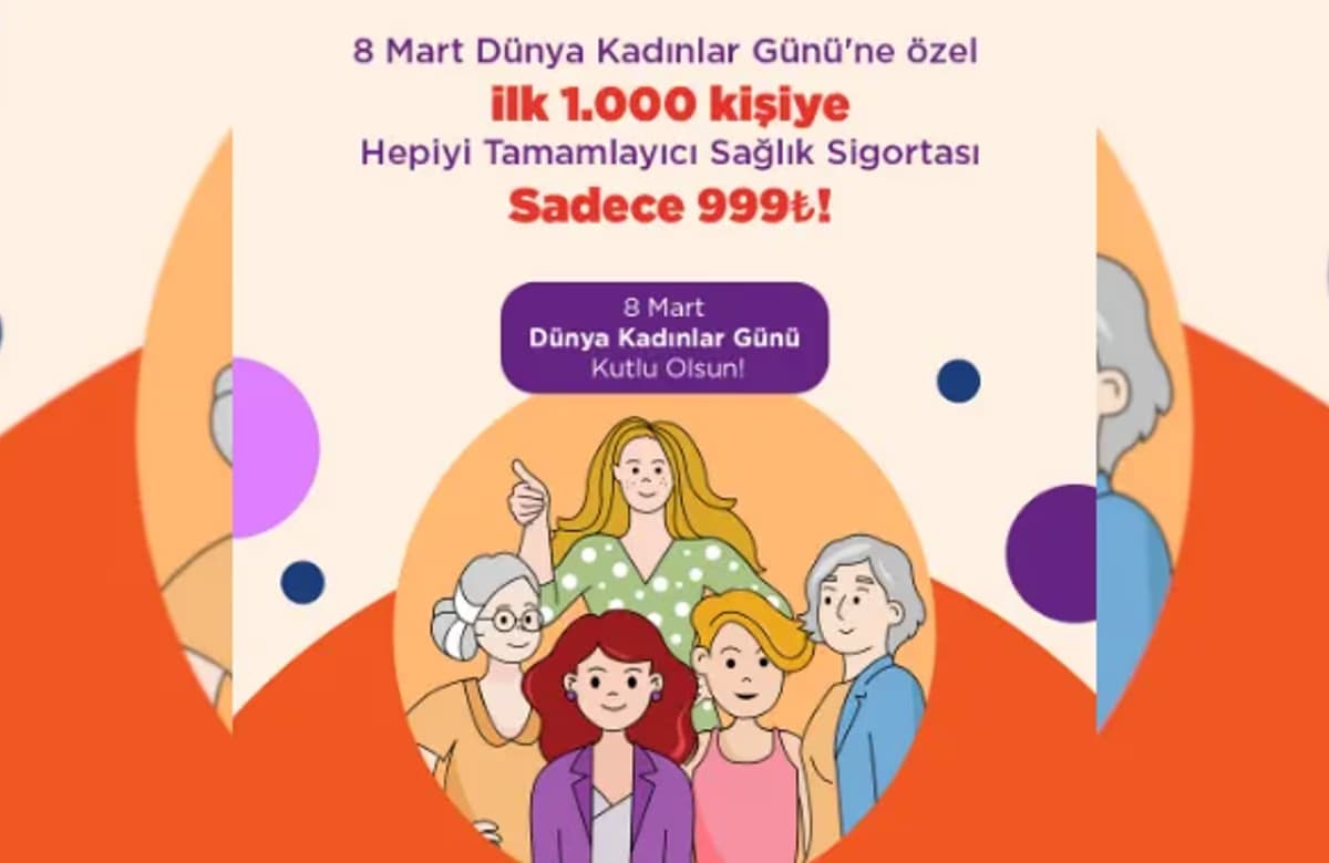 Hepiyi Sigorta’dan Kadınlar Gününe özel kampanya