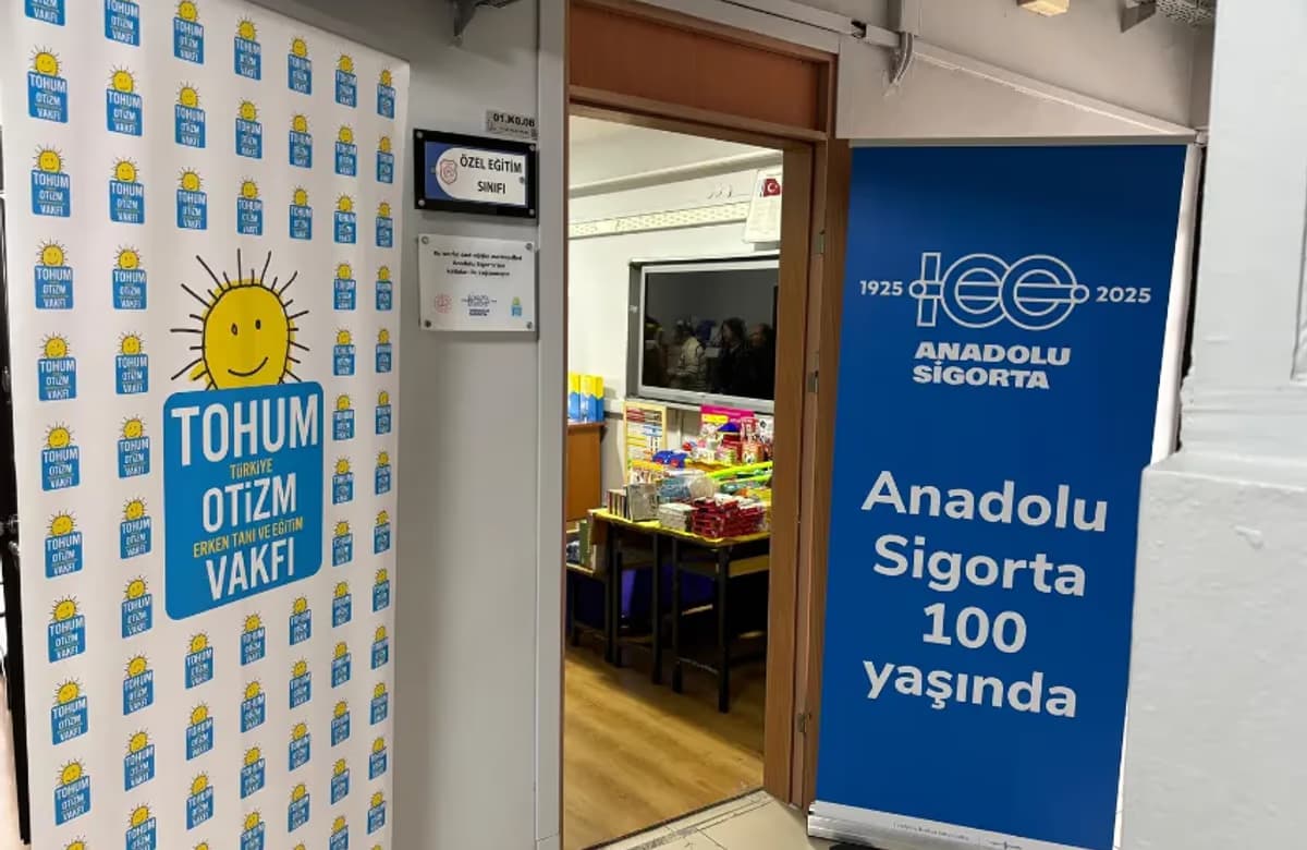 Anadolu Sigorta’dan otizmli çocuklara büyük destek