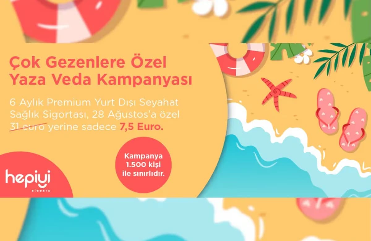 Hepiyi Sigorta’dan yaza veda kampanyası