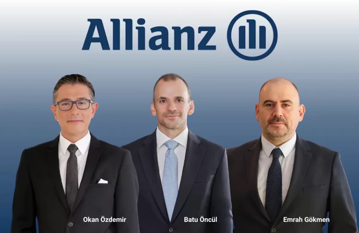 Allianz Türkiye’de biri uluslararası 3 üst düzey atama