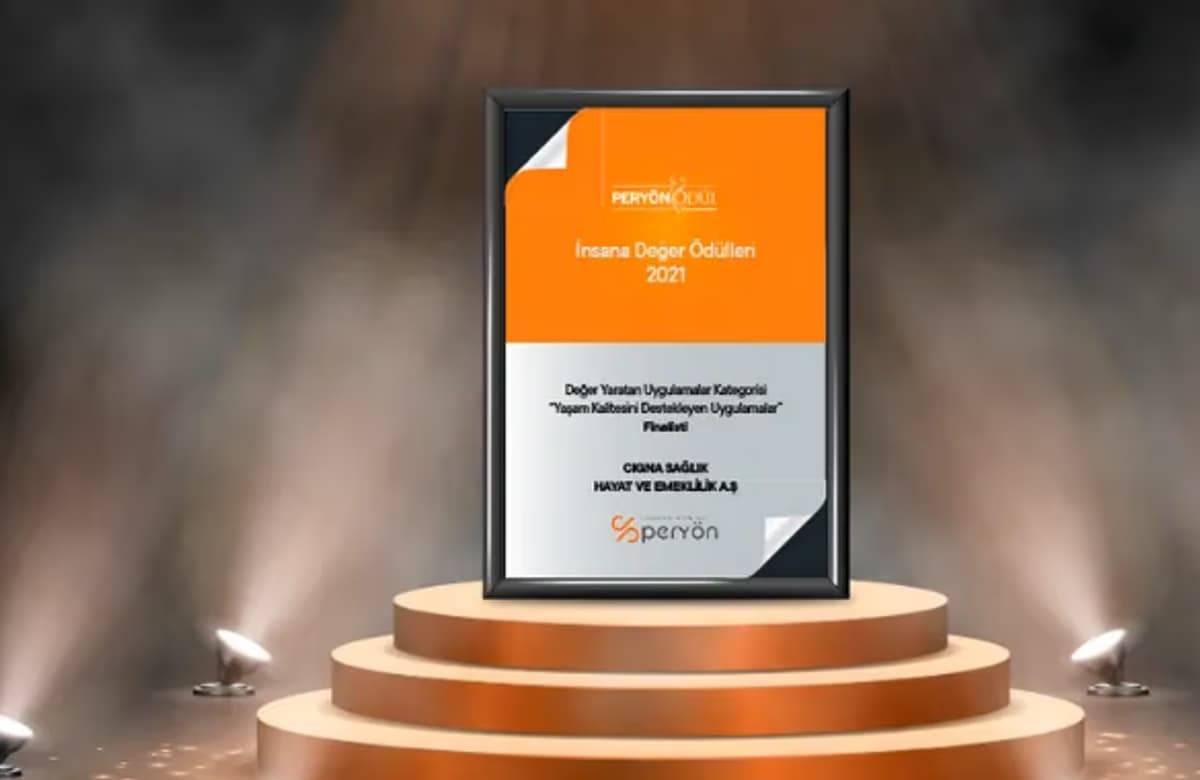 Cigna PERYÖN Ödül Töreni’nde finalist oldu