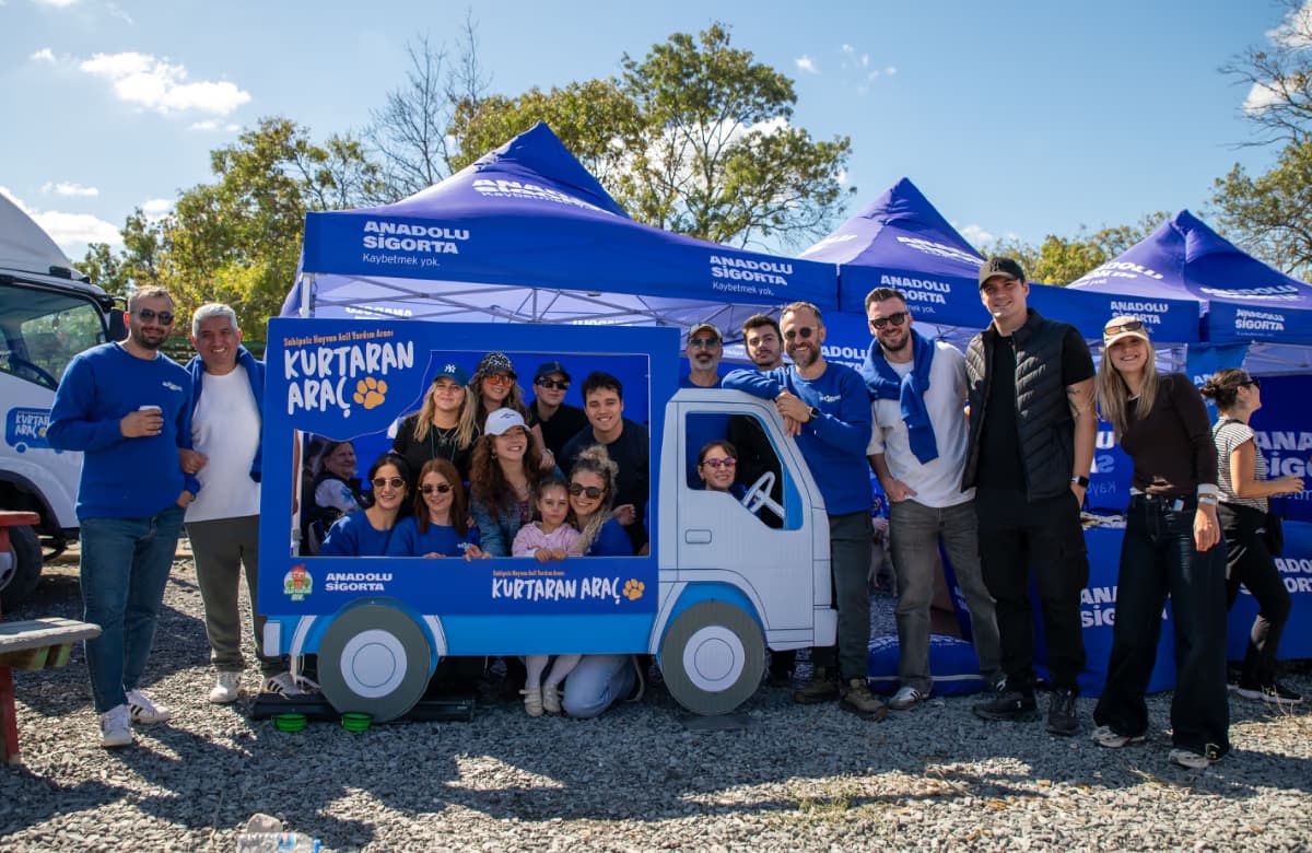 Anadolu Sigorta, Kurtaran Ev Festivali’ne Kurtaran Araç ile Katıldı