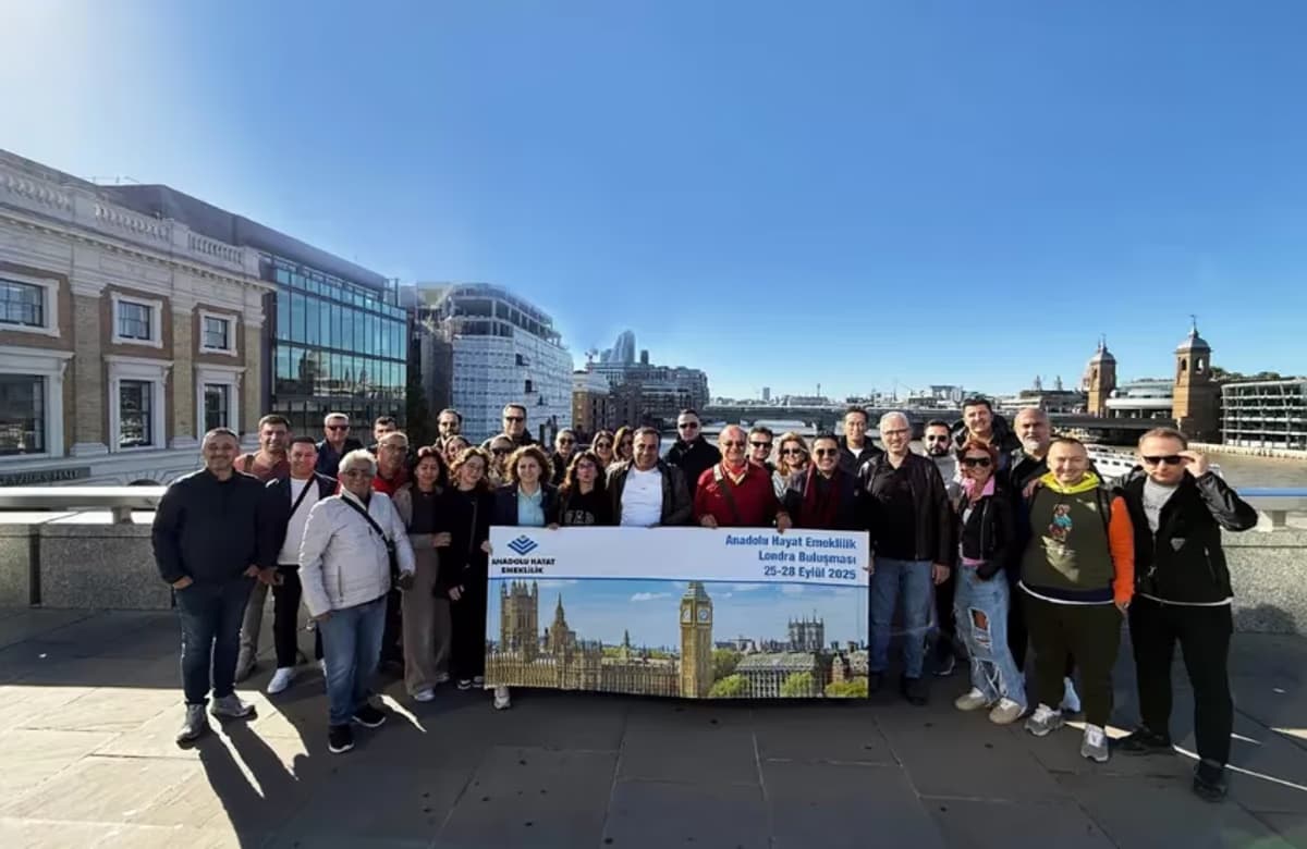 Anadolu Hayat Emeklilik başarılı acenteleriyle Londra’da buluştu