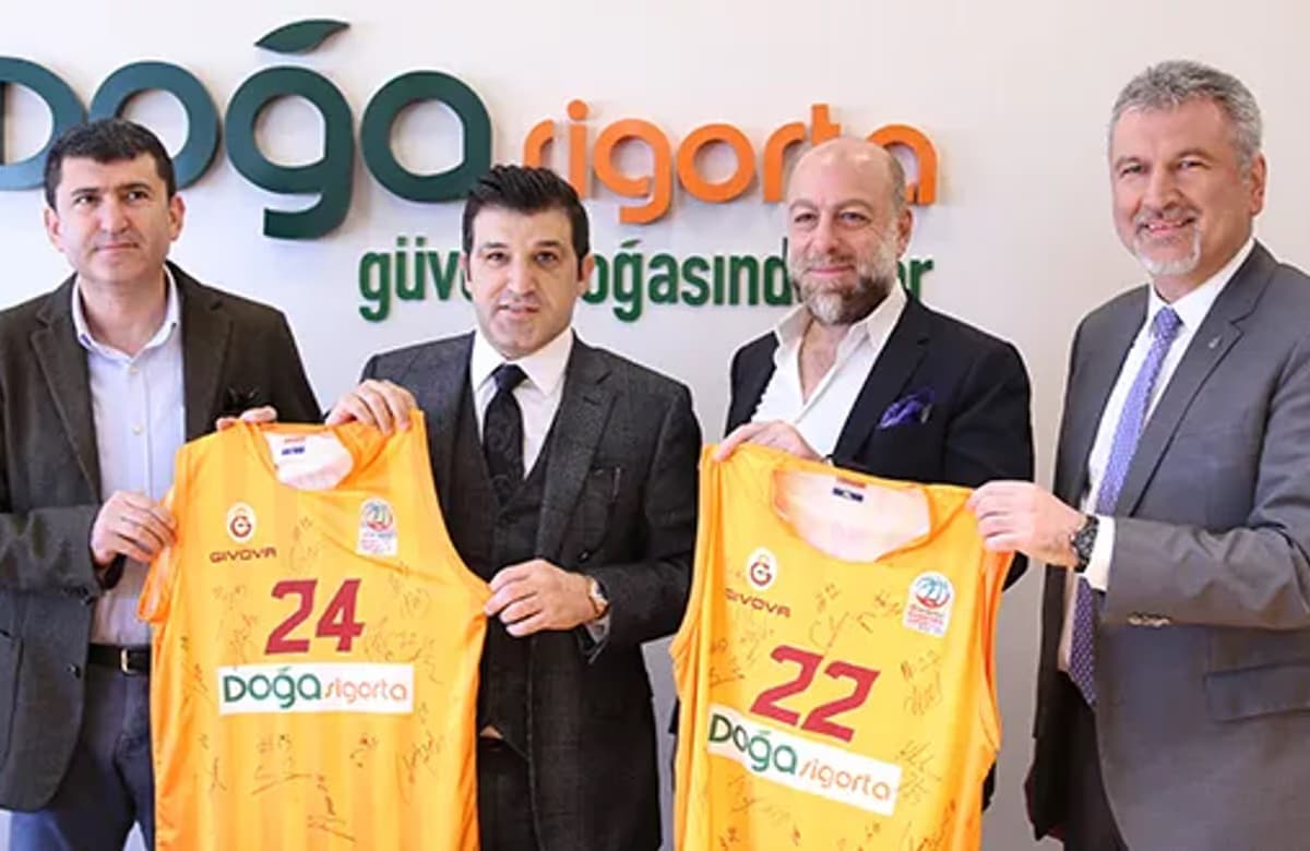 Galatasaray Doğa Sigorta’dan yeni sponsoruna ziyaret