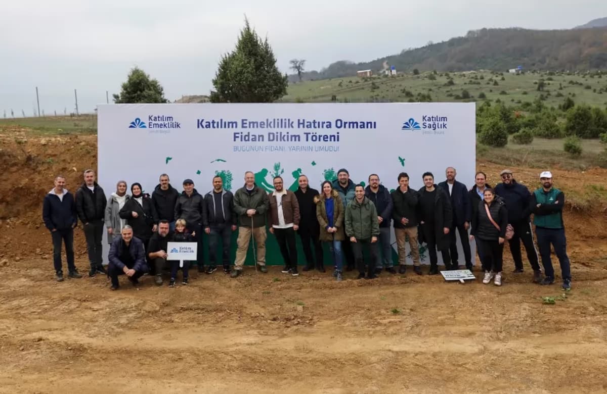 Katılım Emeklilik, yanan ormanların yaralarını sarıyor: On bin fidan toprakla buluştu!