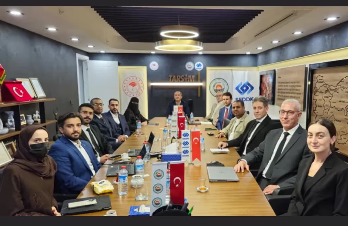 Suudi Arabistan Heyeti’nden TARSİM’e Ziyaret