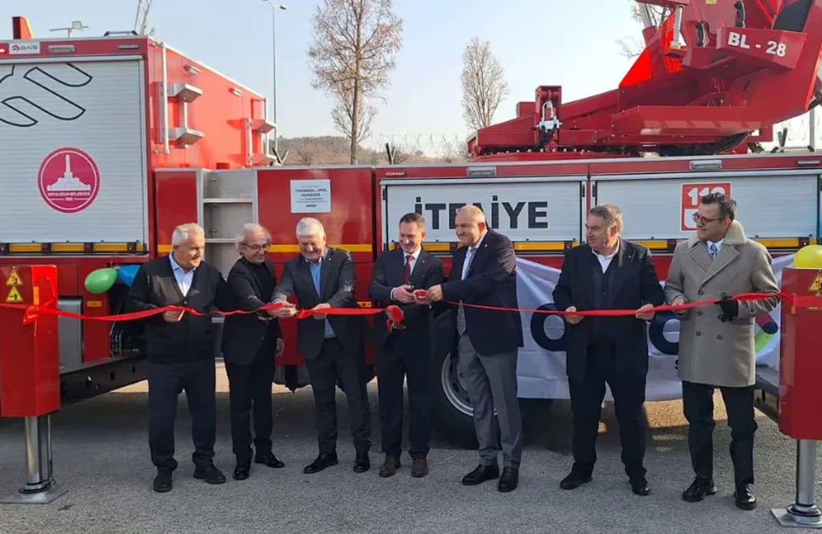 Quick Sigorta’dan Koyulhisar’a itfaiye aracı bağışı