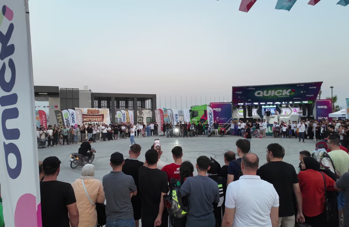 2.Quick Sigorta Kahramanmaraş Motofest 50.000 ziyaretçiyi ağırladı