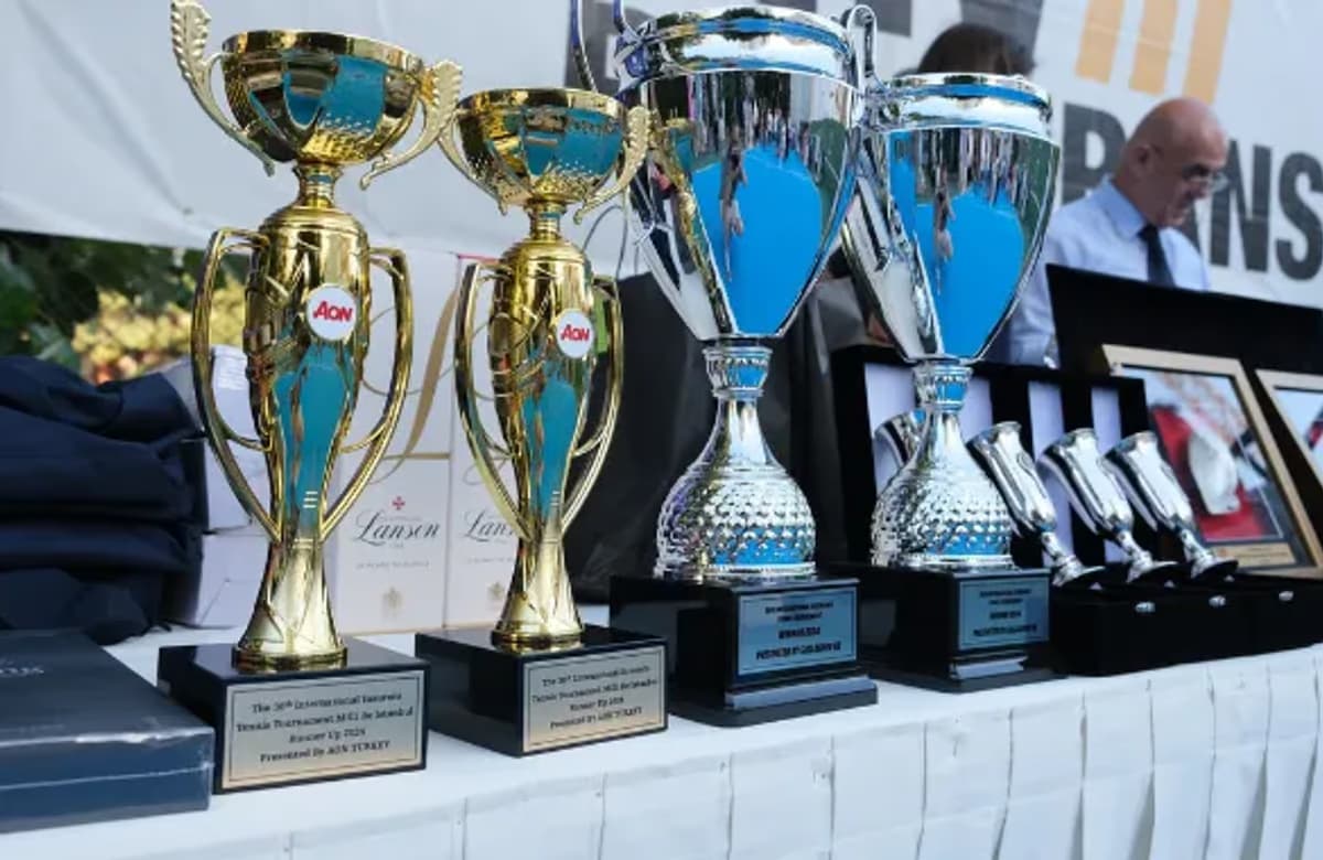 36. Uluslararası Sigortacılar Tenis Turnuvası’nın kazananları belli oldu