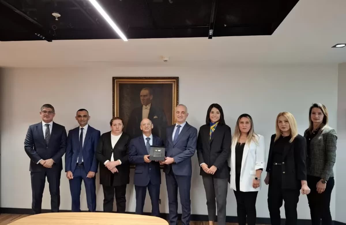 Millî Reasürans KKTC Para Kambiyo ve İnkişaf Sandığı İşleri Dairesi ekibini İstanbul’da ağırladı
