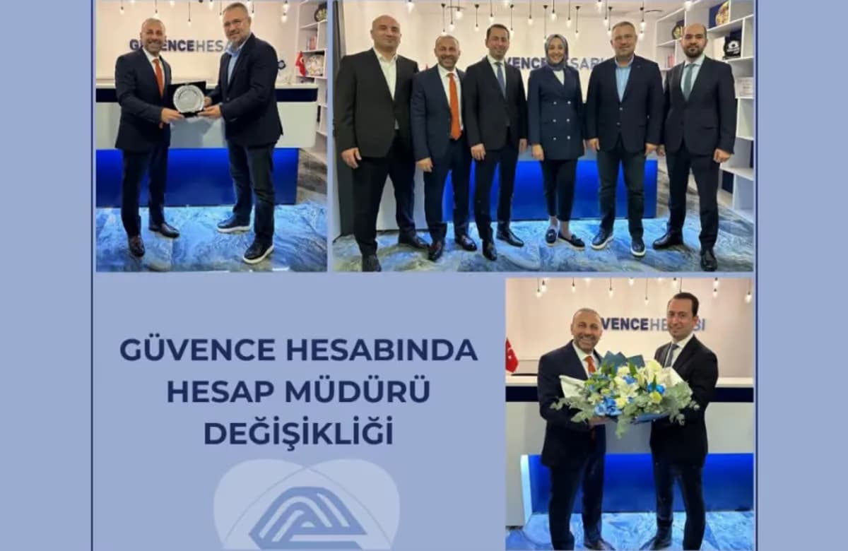 Güvence Hesabı’nda hesap müdürü değişikliği