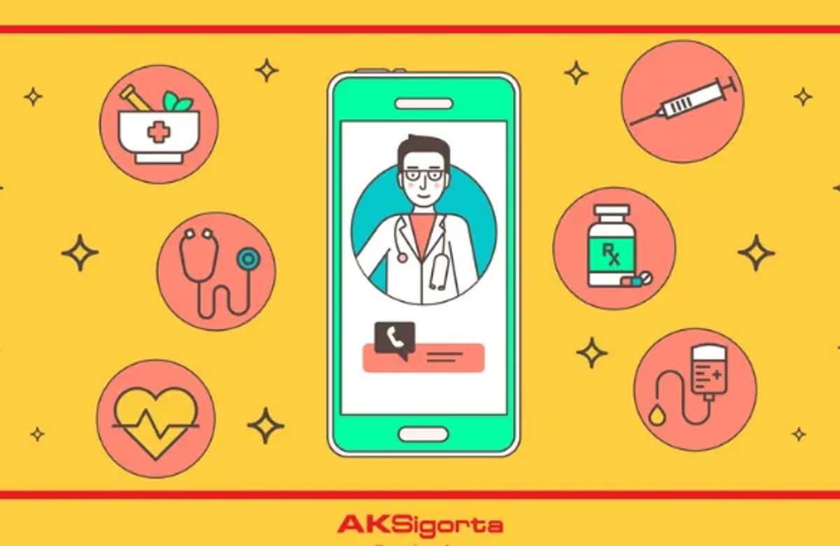 Aksigorta tüm sağlık ürünlerinde online sağlık danışmanlığı sunuyor