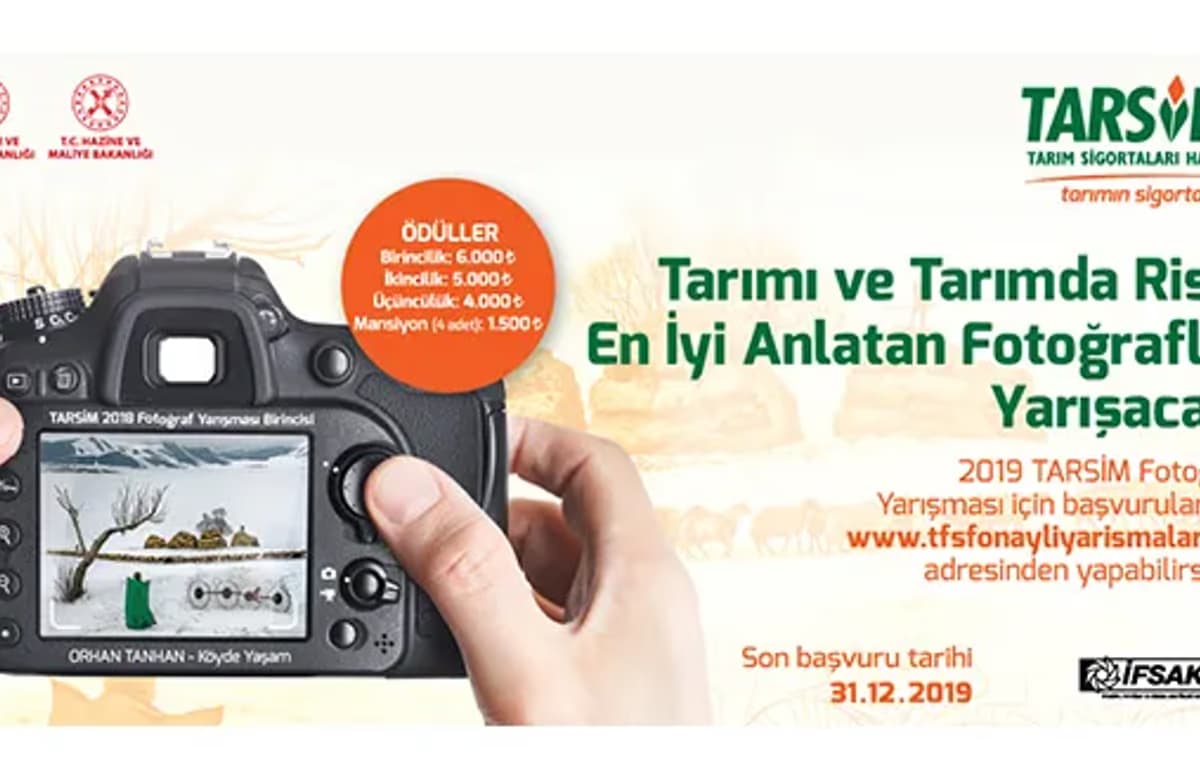 TARSİM fotoğraf yarışmasına başvurular başladı