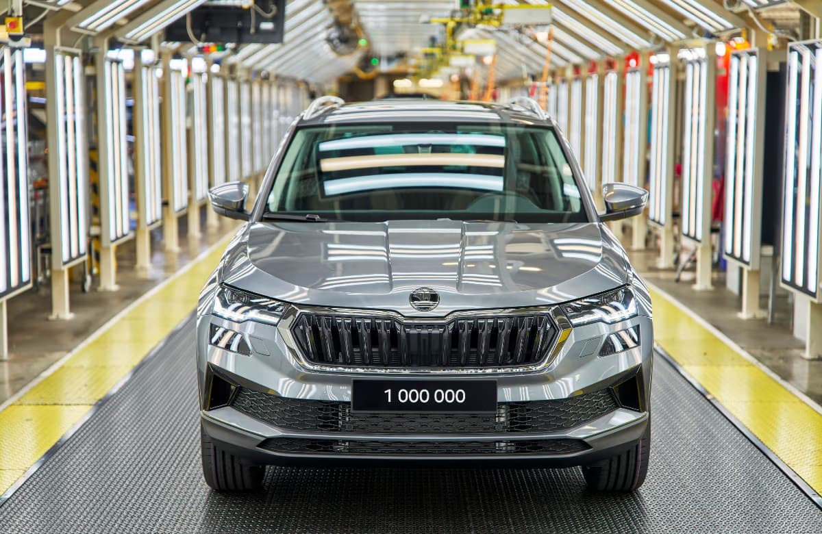 Škoda Karoq Üretiminde 1 Milyonuncu Aracını Banttan İndirdi