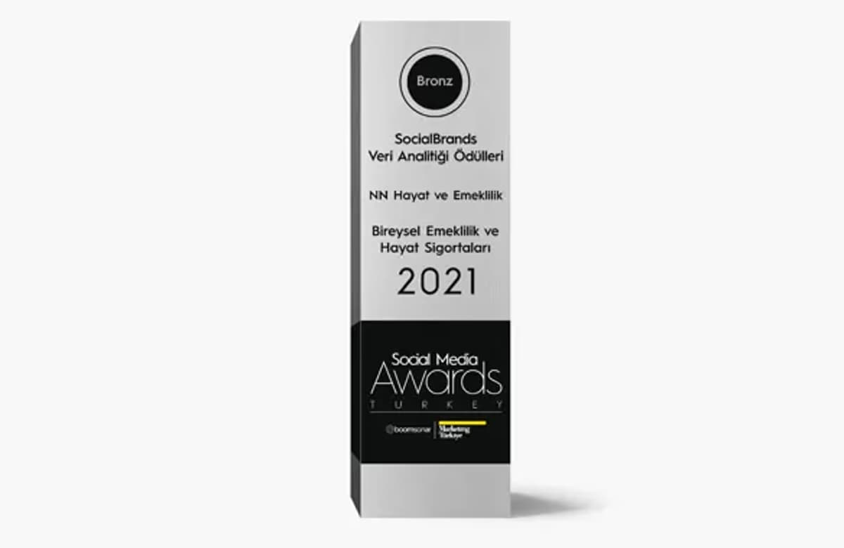 NN Hayat ve Emeklilik’e Social Media Awards Turkey’den ödül