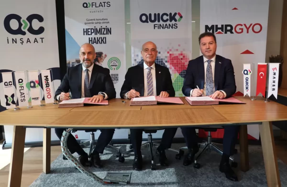 QFlats alıcılarına avantajlı kredi kapısı Quick Finans ile açılıyor