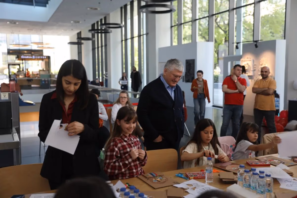 23 Nisan haftasında çocuklar Quick Tower’da sanatla buluşuyor
