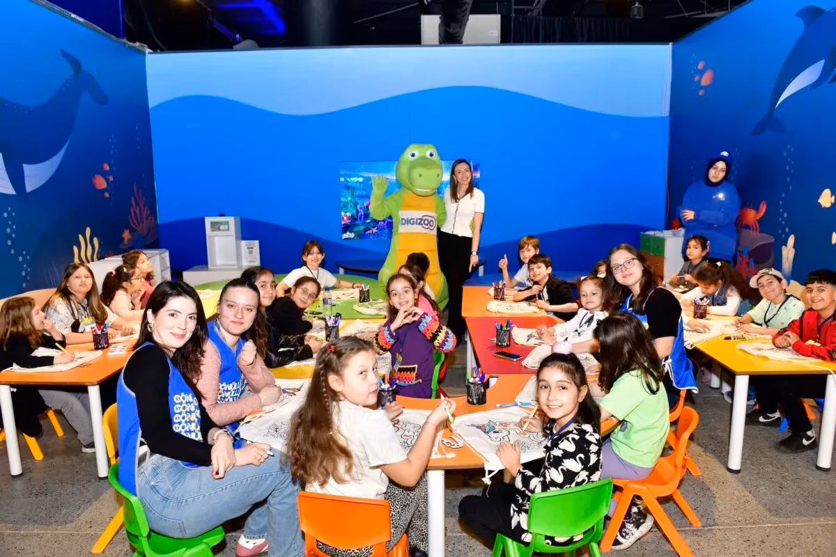 Katılım Emeklilik DigiZoo TEGV’li çocukları ağırladı