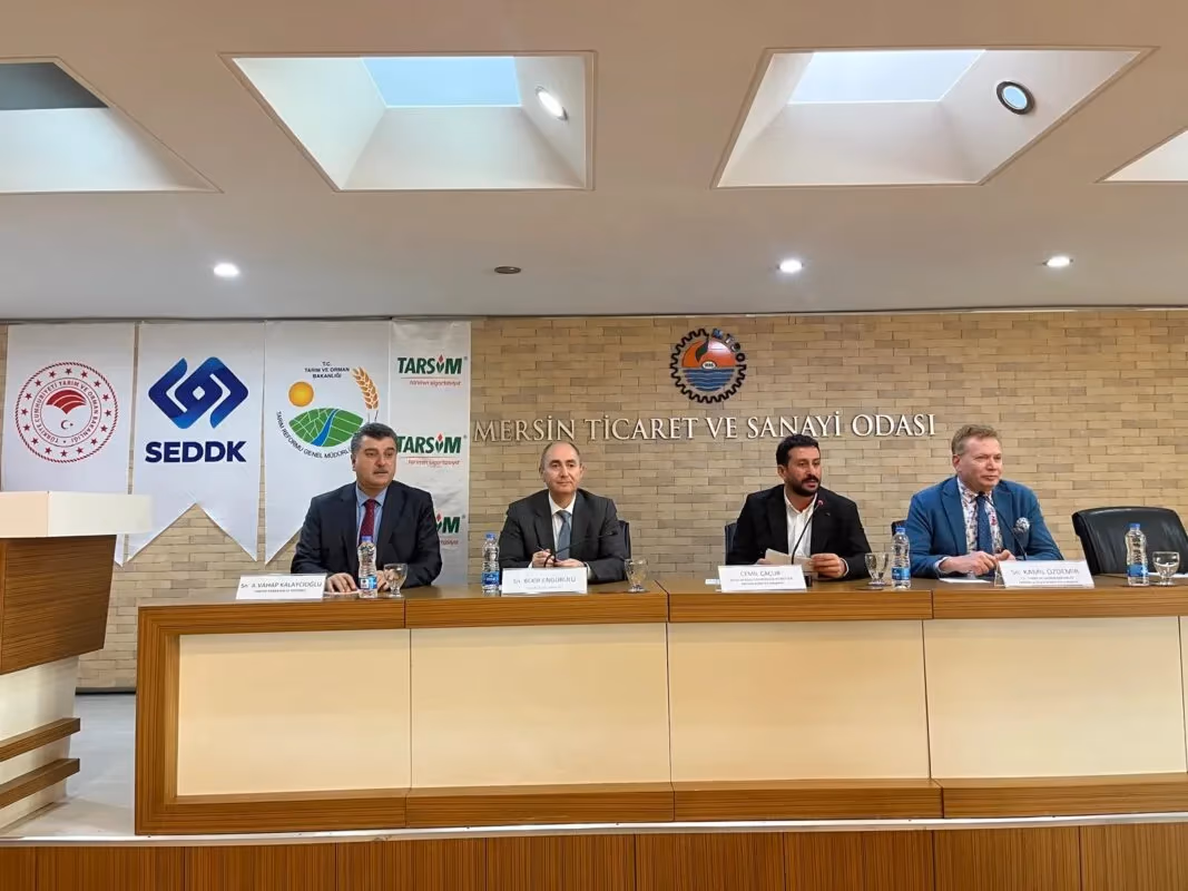 TARSİM, Mersin Ticaret ve Sanayi Odası’nın düzenlediği Tarım Sigortaları Bilgilendirme Toplantısına katıldı