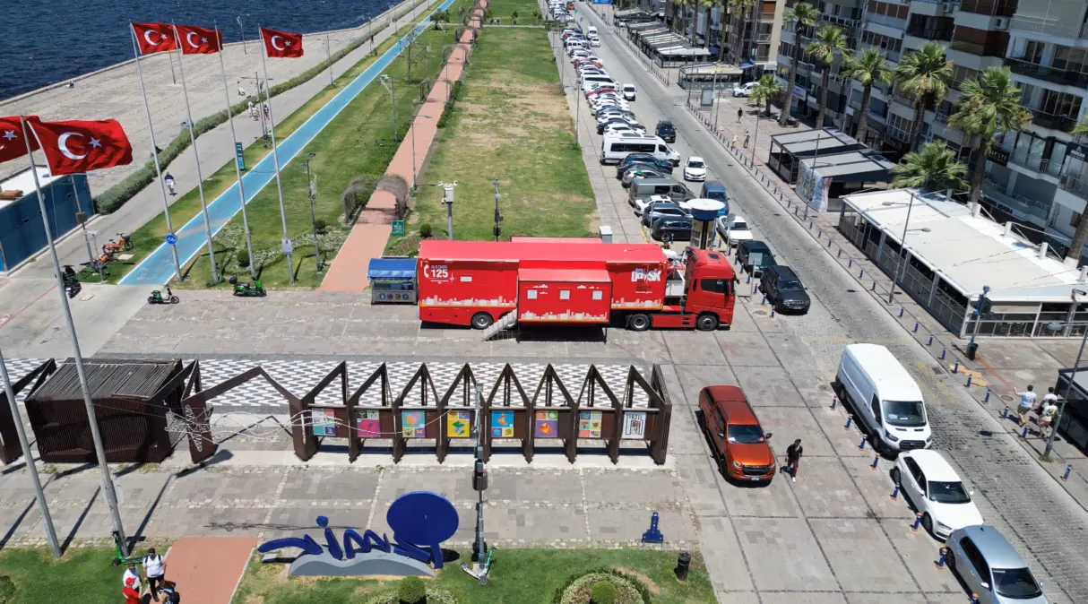 DASK Tırı yollarda