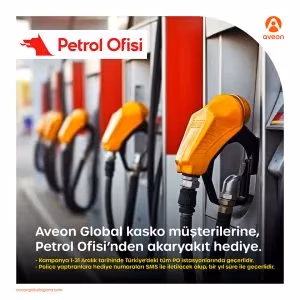 Aveon Global Sigorta ve Petrol Ofisi’nden büyük kampanya