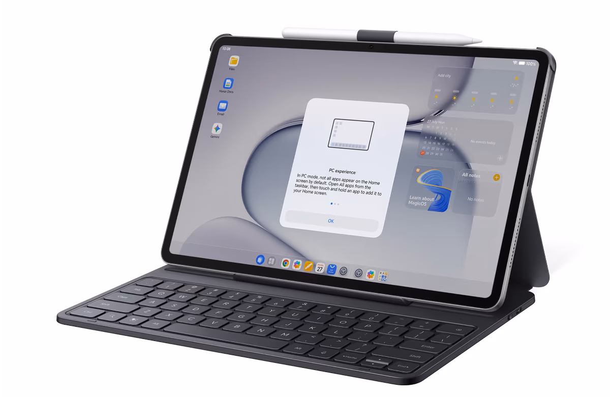 Tabletle bilgisayar arasındaki sınırı kaldırıyor: HONOR Pad 20 Serisi