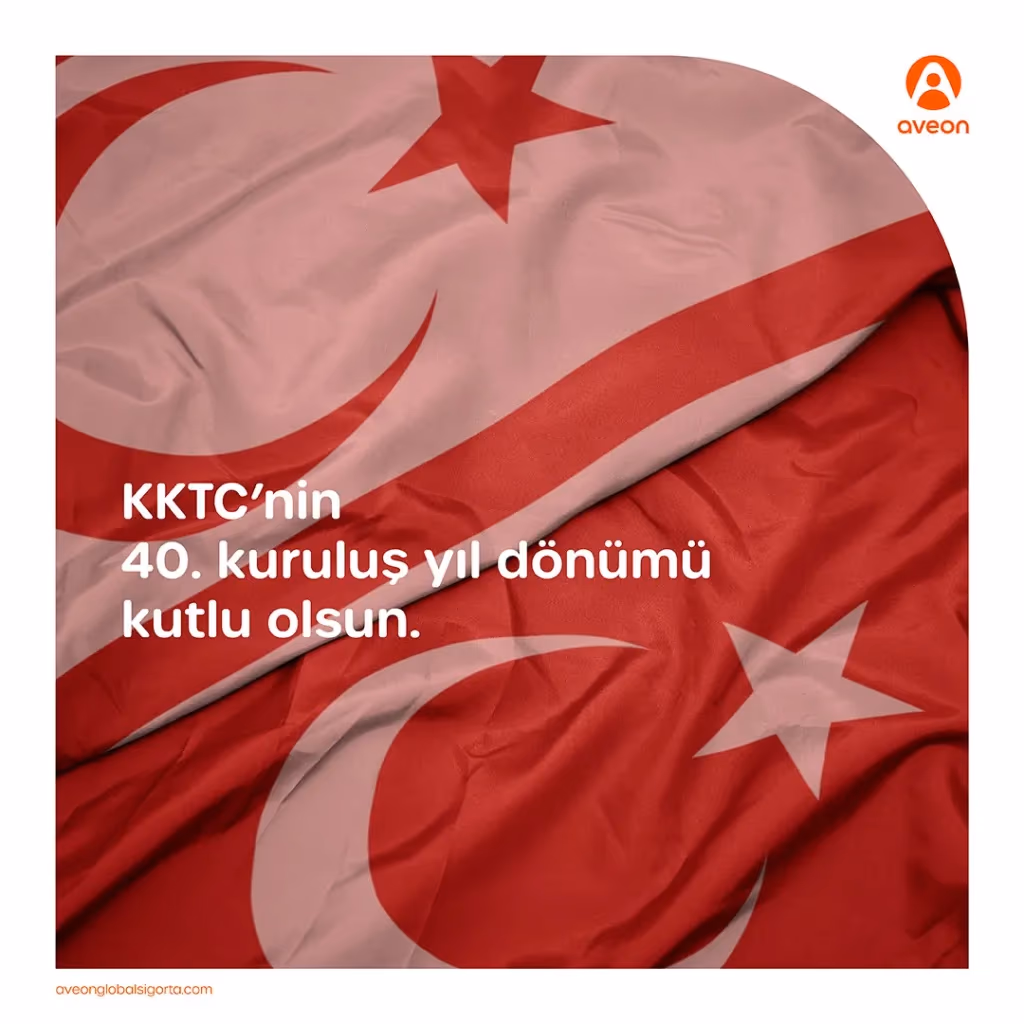 Aveon Global’den K.K.T.C. Kuruluşu’nun 40’ıncı yılına özel mesaj
