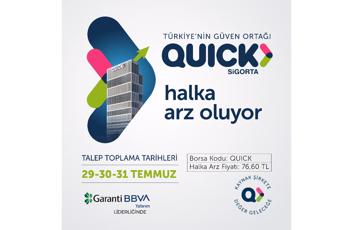 Quick Sigorta halka açılıyor, borsaya yeni soluk geliyor
