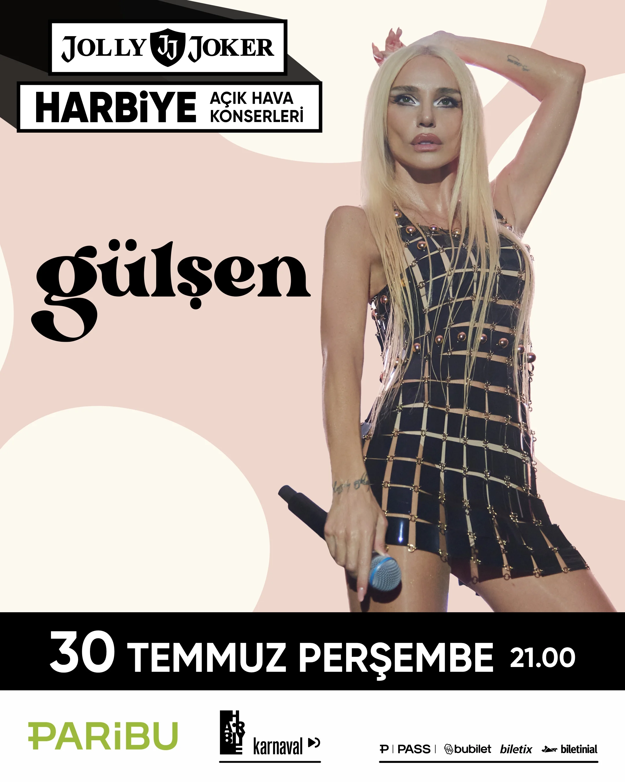 Harbiye’de yıldızlar geçidi! Jolly Joker Harbiye Açık Hava Konserleri, Paribu sponsorluğunda başlıyor! - 3