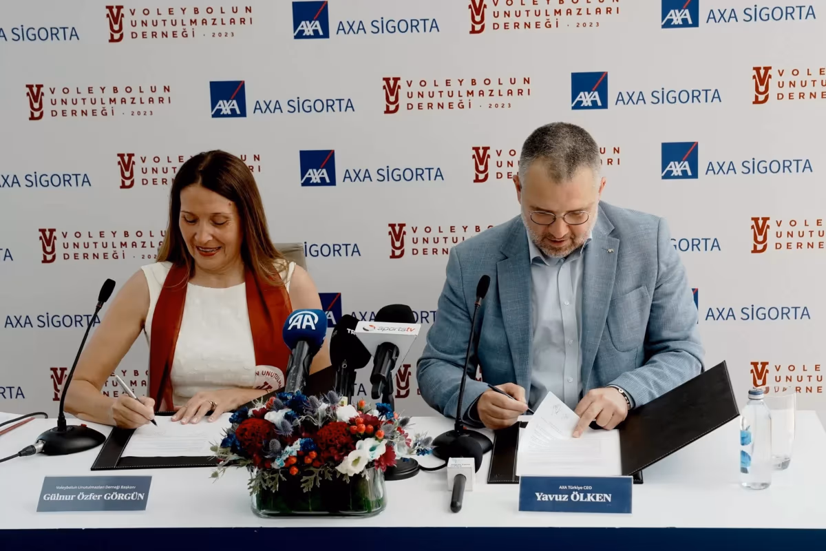 AXA Sigorta ve Voleybolun Unutulmazları Derneği’nden değerler ortaklığı