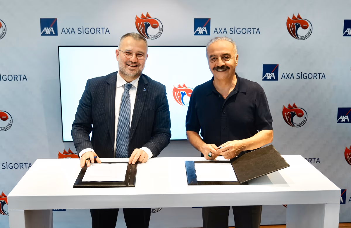 AXA Türkiye'den Düşbelen Spor Kulübü'ne Destek