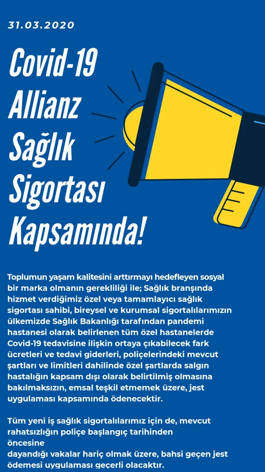 Hangi sigorta şirketleri Koronavirüs’ü sağlık sigortası kapsamına alıyor ?