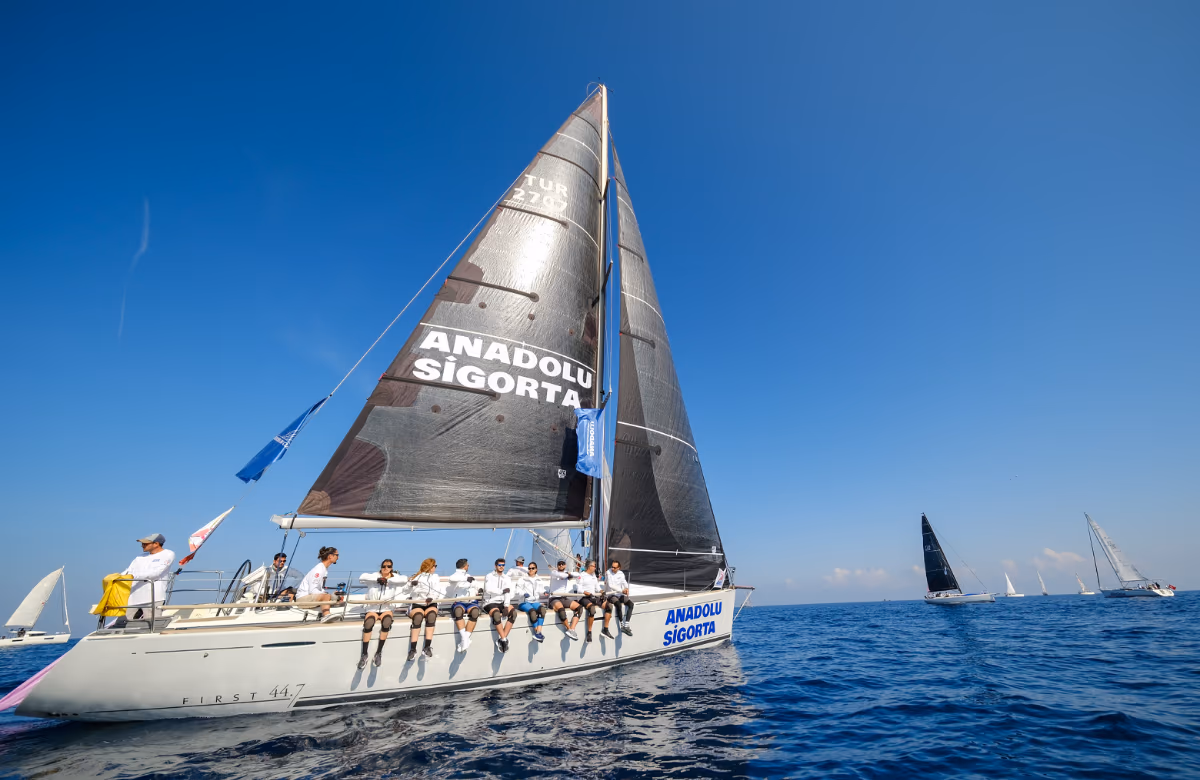 Anadolu Sigorta Yelken Takımı The Bodrum Cup’ta İkinci Oldu