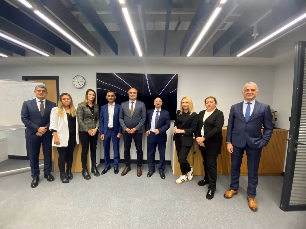 Millî Reasürans KKTC Para Kambiyo ve İnkişaf Sandığı İşleri Dairesi ekibini İstanbul’da ağırladı
