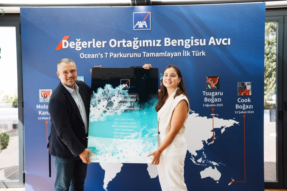 AXA Türkiye Bengisu Avcı’nın Ocean’s 7 serisi başarısını kutladı