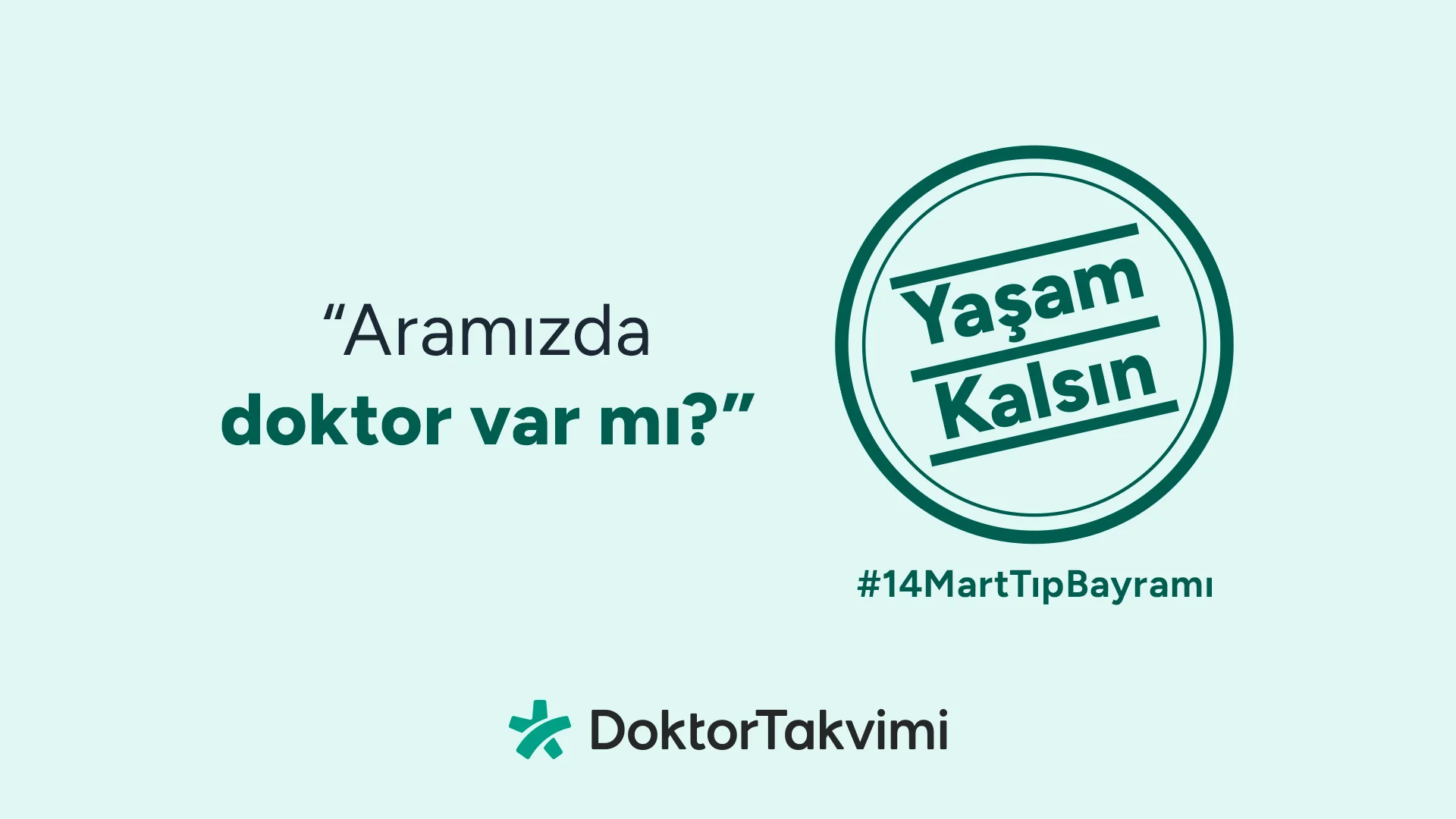DoktorTakvimi'nden 14 Mart'a özel video Aramızda doktor var mı? - 2