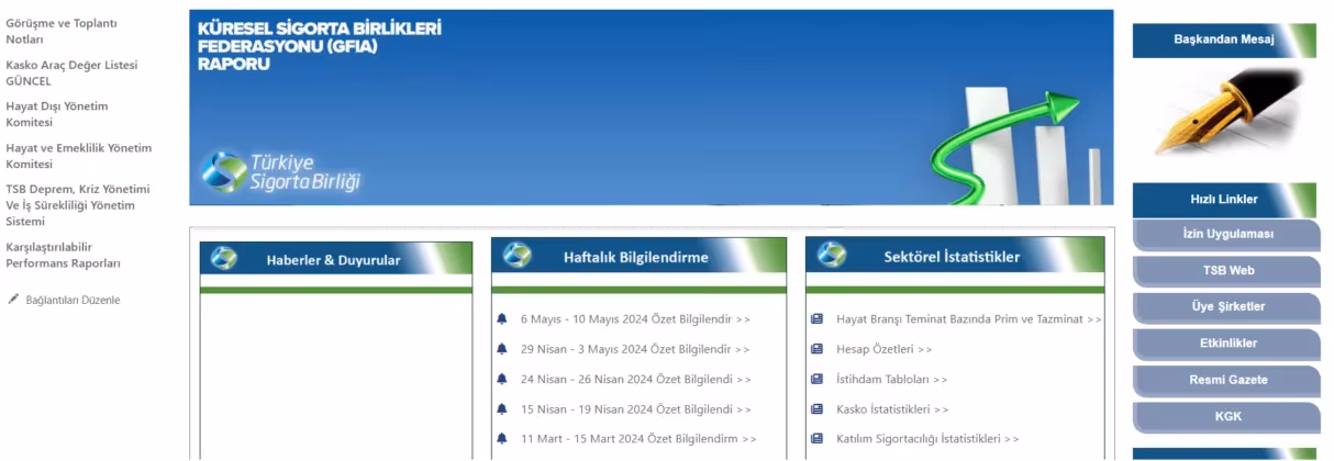 TSB nin yeni İntraneti hizmete sunuldu