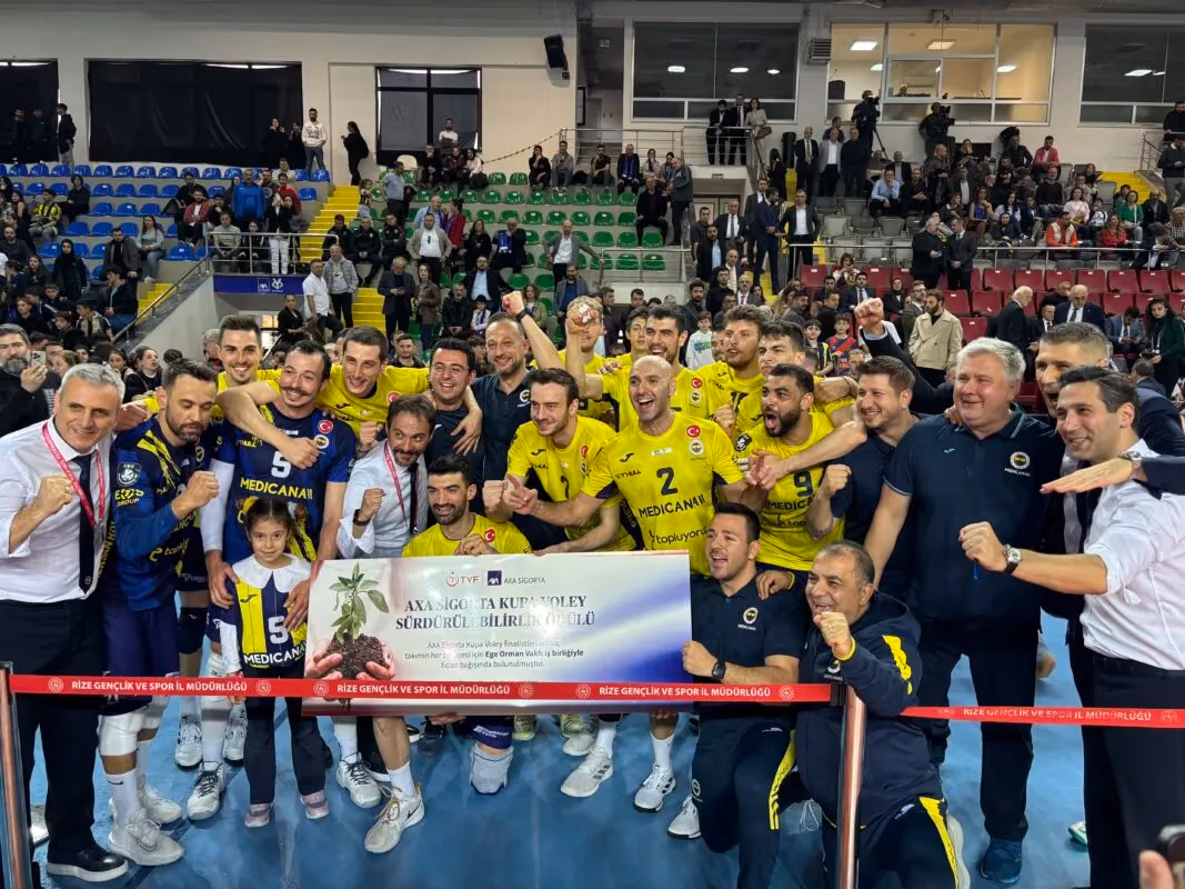 2024 – 2025 Sezonu AXA Sigorta kadınlar ve erkekler Kupa Voley şampiyonları belli oldu