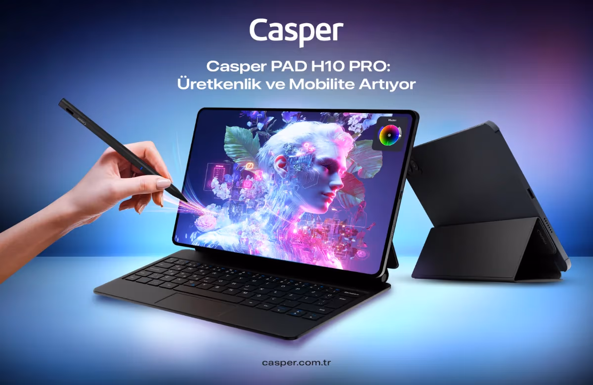 Casper PAD H10 Pro: Üretkenlik ve Mobilite Artıyor