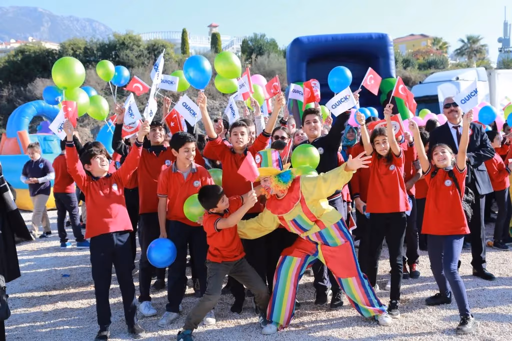 Quick Sigorta’nın Alanya’da kazandırdığı  ilkokulun temeli atıldı