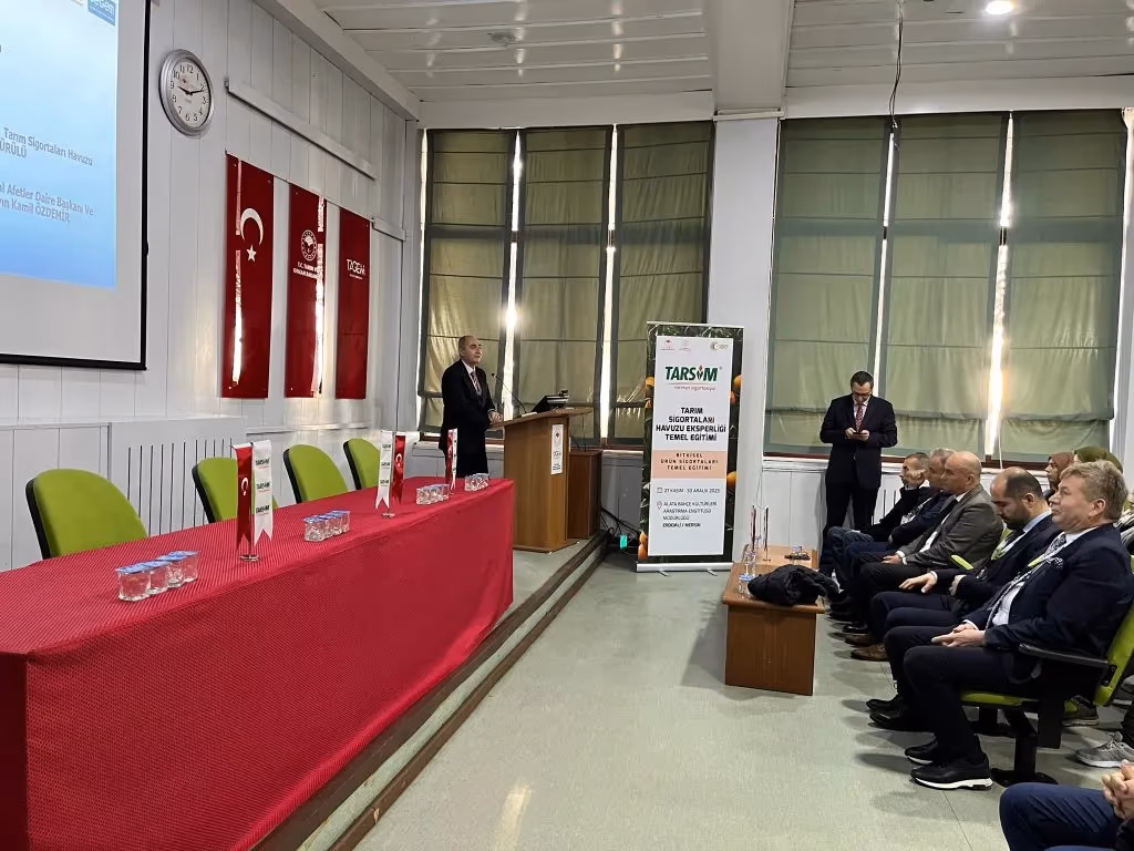 Tarım Sigortaları Havuzu Eksperliği Bitkisel Ürün Sigortaları Temel Eğitimi 2. Grup Programı başladı