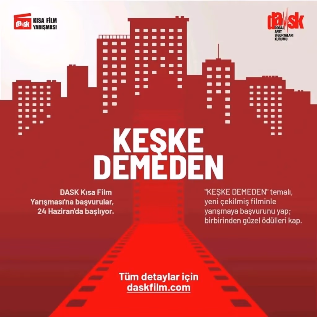 DASK Kısa Film Yarışması’na başvurular 24 Haziran’da başlıyor