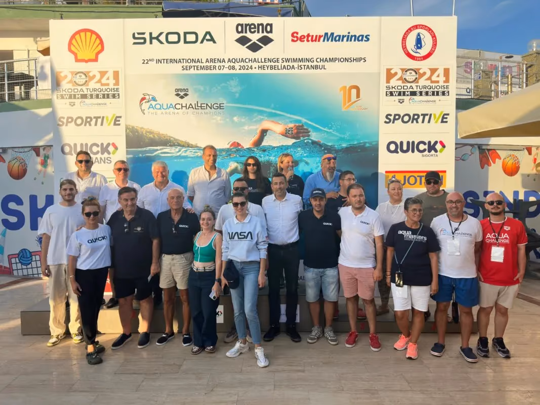 AquaChallenge Heybeliada Etabı’nda sporcular Quick ile kulaç attılar