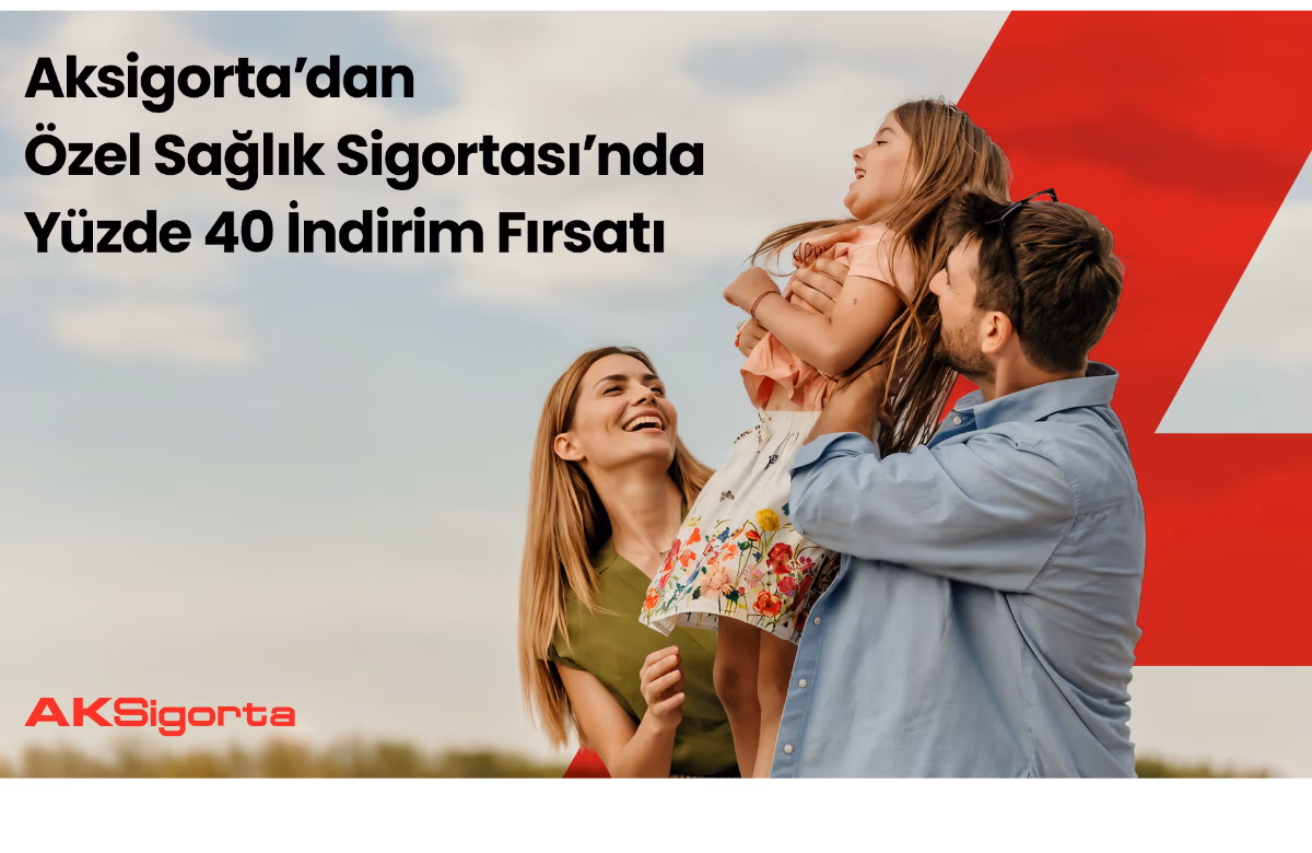 Aksigorta’dan Özel Sağlık Sigortasında %40 İndirim