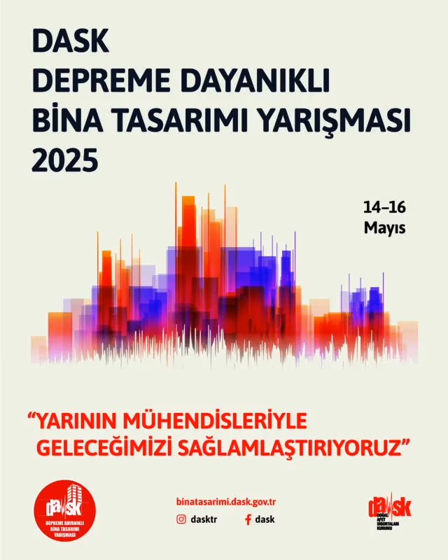 DASK Depreme Dayanıklı Bina Tasarımı Yarışması finali Mayıs’ta