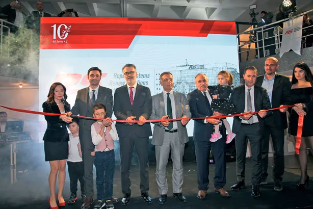 RS Servis 14 bin 600 metrekarelik yeni yerinde