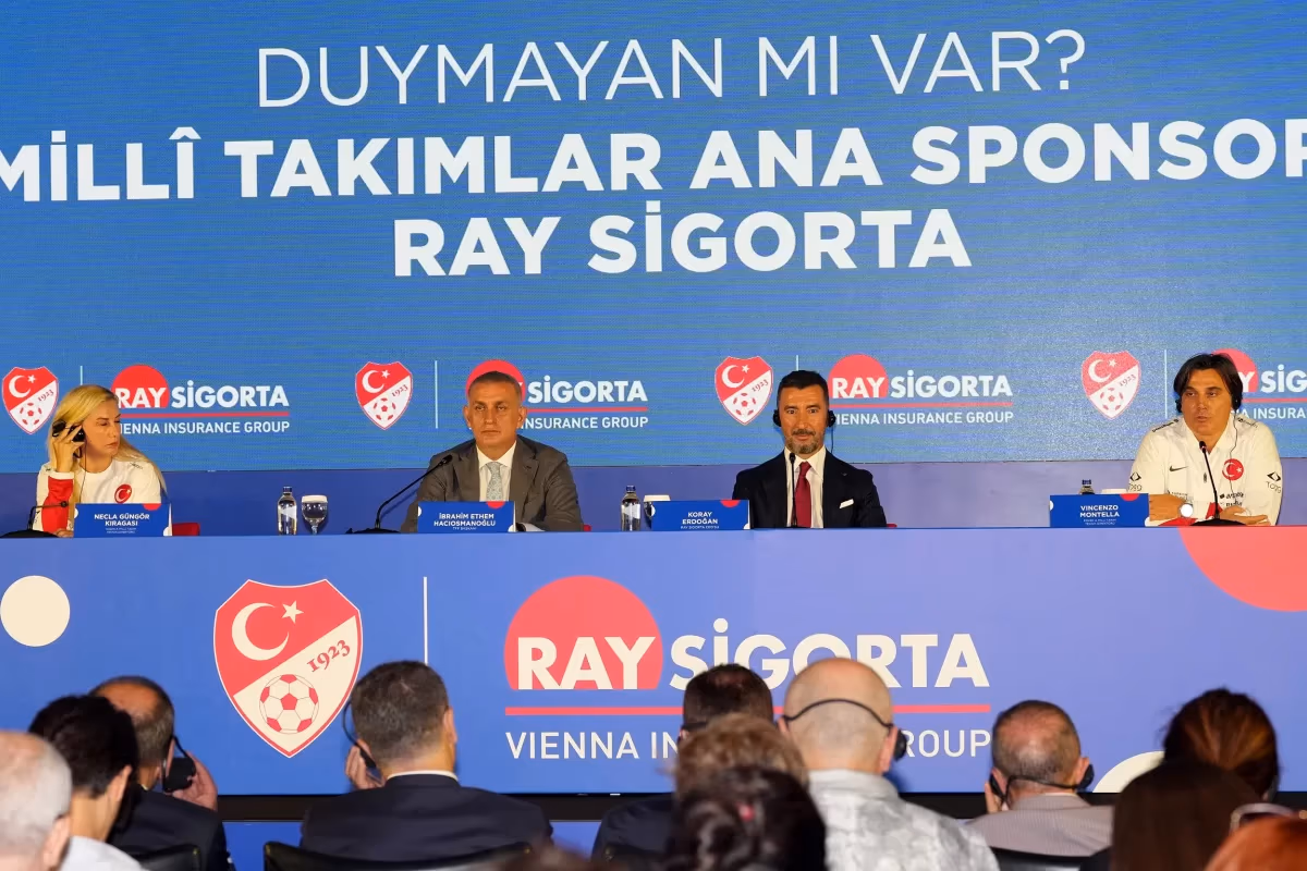 Ray Sigorta A Milli Takımlar Resmi Ana Sponsoru oldu